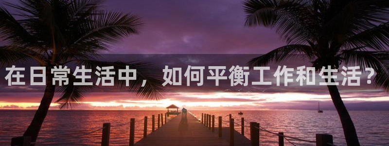 聚彩资料：在日常生活中，如何平衡工作和生活？